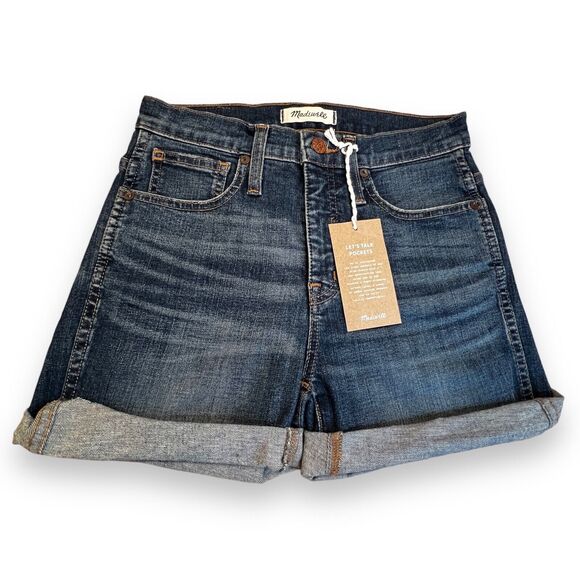 Madewell Pants - Madewell DIY Cut-of Bluef Jean Shorts Women's 25 NWT